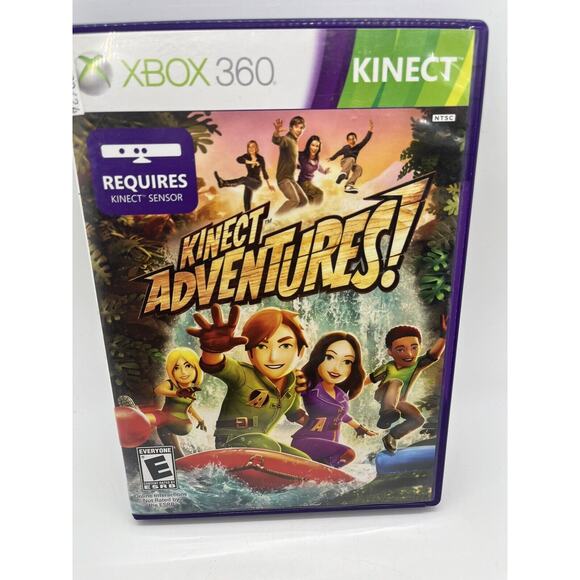 XBOX 360 KINECT ADVENTURES! Game 2010 Rated E Complete - Picture 2 of 6